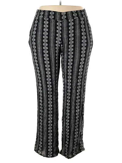 Pre-owned Three Dots Casual Pants In Gray