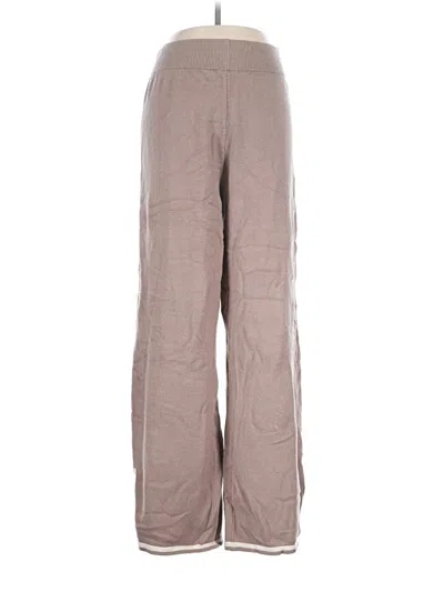 Pre-owned Three Dots Casual Pants In Gray