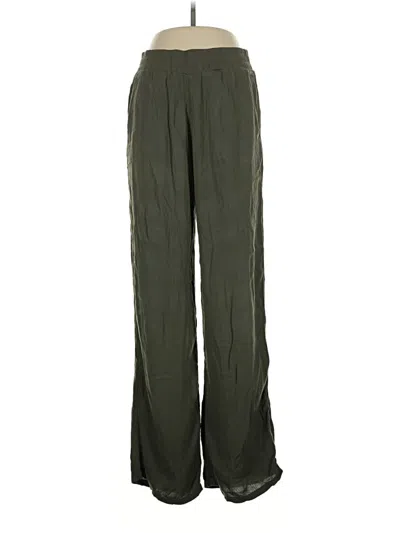 Pre-owned Three Dots Casual Pants In Green