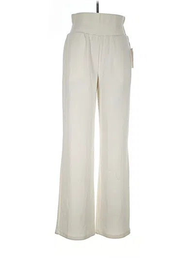 Pre-owned Three Dots Casual Pants In Ivory