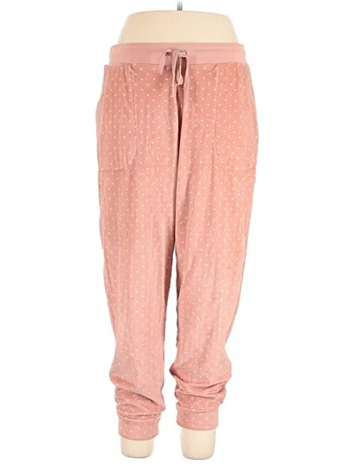 Pre-owned Three Dots Casual Pants In Pink