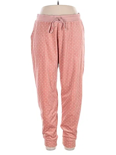 Pre-owned Three Dots Casual Pants In Pink