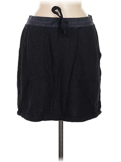 Pre-owned Three Dots Casual Skirt In Blue