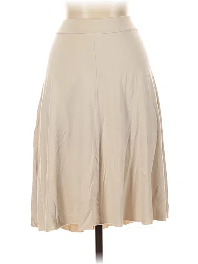 Pre-owned Three Dots Casual Skirt In Brown