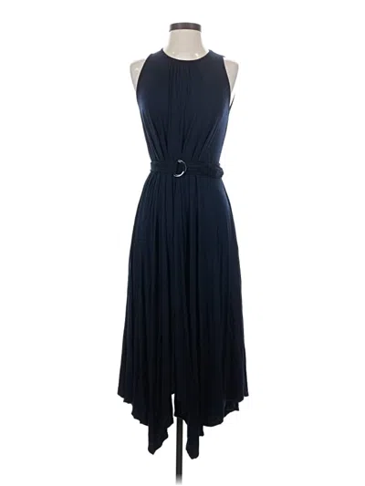 Pre-owned Three Dots Cocktail Dress In Blue