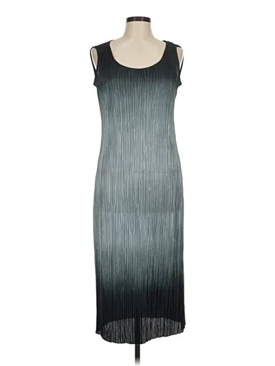 Pre-owned Three Dots Cocktail Dress In Gray