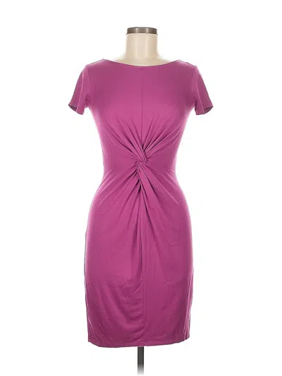 Pre-owned Three Dots Cocktail Dress In Purple
