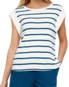 Three Dots Constance Top In Multi