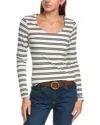 Three Dots Rumi T-shirt In White