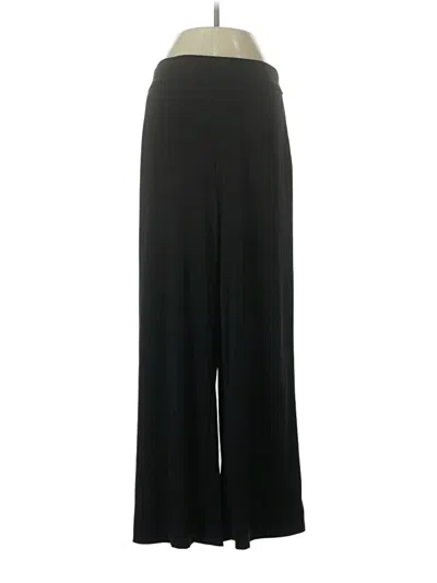 Pre-owned Three Dots Dress Pants In Black