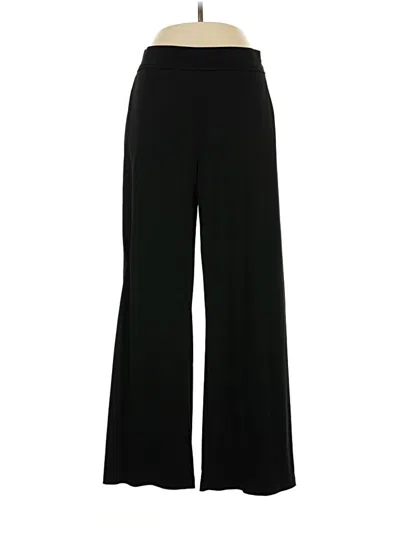 Pre-owned Three Dots Dress Pants In Black