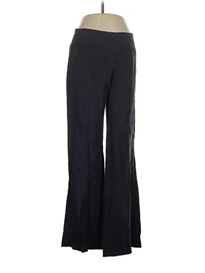 Pre-owned Three Dots Dress Pants In Black