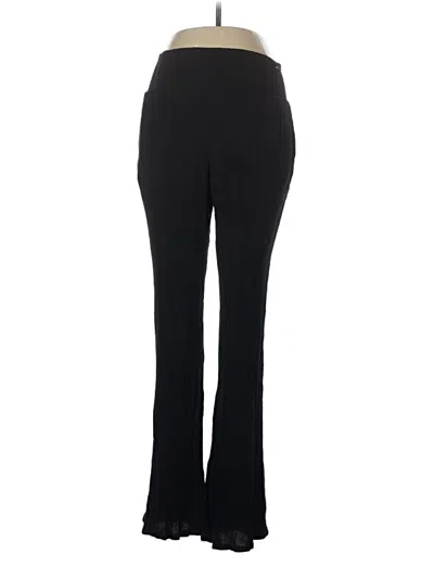 Pre-owned Three Dots Dress Pants In Black