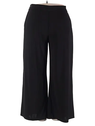Pre-owned Three Dots Dress Pants In Black