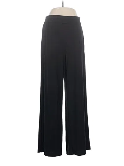 Pre-owned Three Dots Dress Pants In Black