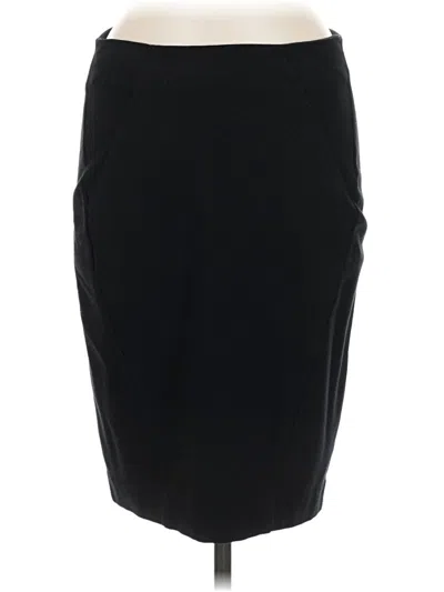 Pre-owned Three Dots Formal Skirt In Black