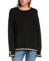 Three Dots Hazel Sweater In Black