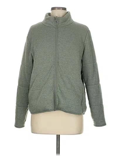 Pre-owned Three Dots Jacket In Green