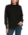 Three Dots Jodie Pullover In Black