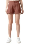 Three Dots Long Twill Shorts