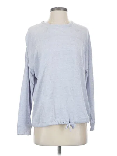Pre-owned Three Dots Pullover Sweater In Blue