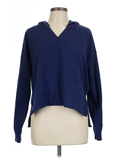 Pre-owned Three Dots Pullover Sweater In Blue