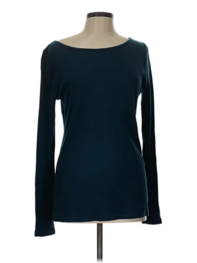 Pre-owned Three Dots Pullover Sweater In Blue