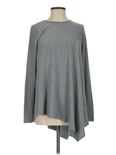 Pre-owned Three Dots Pullover Sweater In Gray