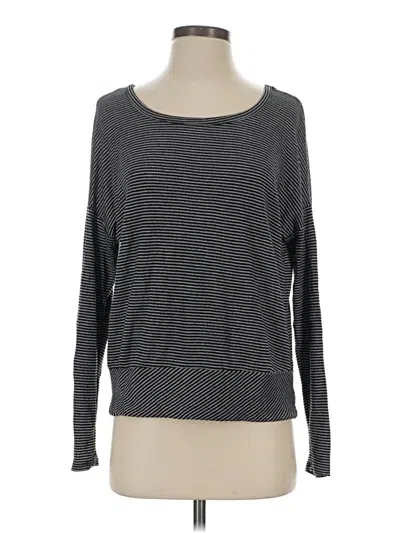 Pre-owned Three Dots Pullover Sweater In Gray