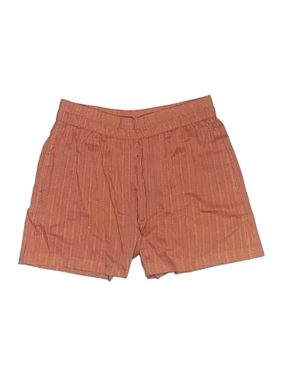 Pre-owned Three Dots Shorts In Brown