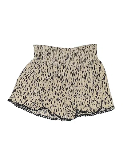 Pre-owned Three Dots Shorts In Gold