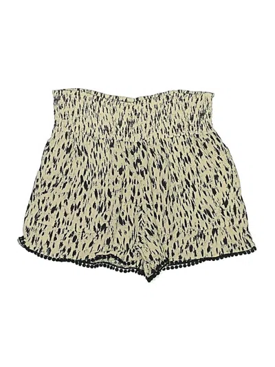 Pre-owned Three Dots Shorts In Yellow