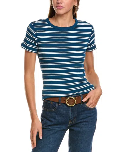 Three Dots T-shirt In Blue