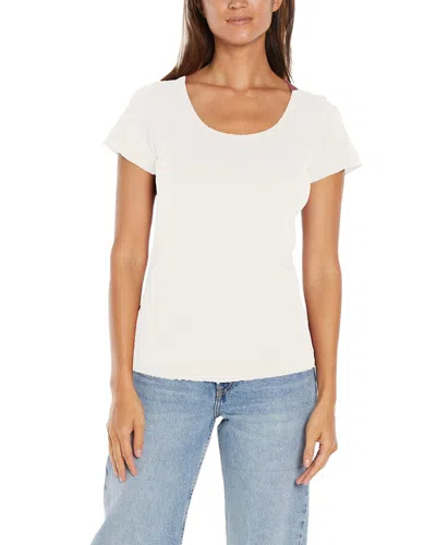 Three Dots T-shirt In Gray