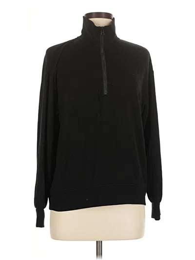 Pre-owned Three Dots Turtleneck Sweater In Black