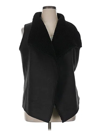 Pre-owned Three Dots Vest In Black