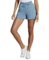 Three Dots Women's Bao High Rise Drawstring-waist Shorts In Faded Denim