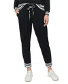 Three Dots Women's Joel Jogger Pants In Black Beauty