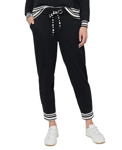 Three Dots Women's Joel Jogger Pants In Black Beauty