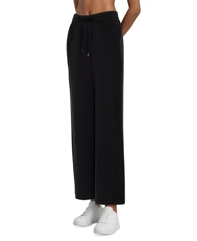 Three Dots Women's Kendra Wide-leg Pull-on Pants In Black