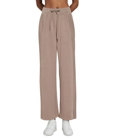 Three Dots Women's Kendra Wide-leg Pull-on Pants In Cinder