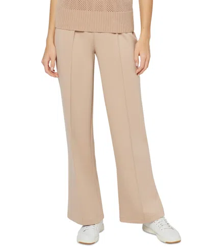 Three Dots Women's Mariam Straight-leg Pants In Light Taupe