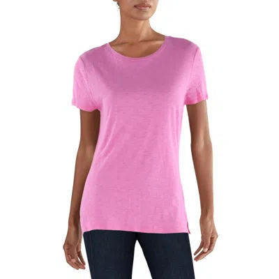 Three Dots Womens Crewneck Short Sleeves Pullover Top