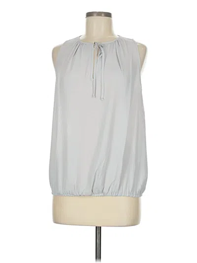 Pre-owned Three Eighty Two Sleeveless Blouse In Gray