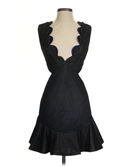 Pre-owned Three Floor Cocktail Dress In Black