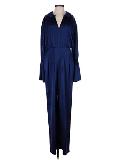 Pre-owned Three Floor Jumpsuit In Blue