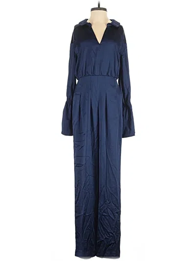 Pre-owned Three Floor Jumpsuit In Blue