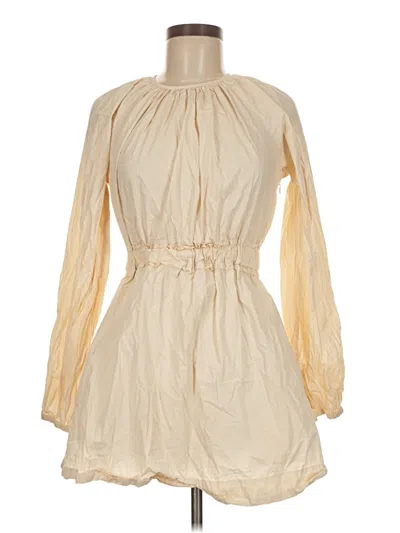 Pre-owned Three Graces London Casual Dress In Ivory