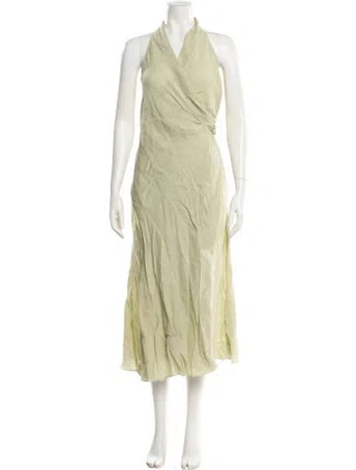 Pre-owned Three Graces London Cover-up In Green