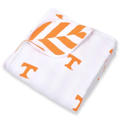Three Little Anchors Infant  Tennessee Volunteers 47" X 47" Muslin 4-layer Blanket In White